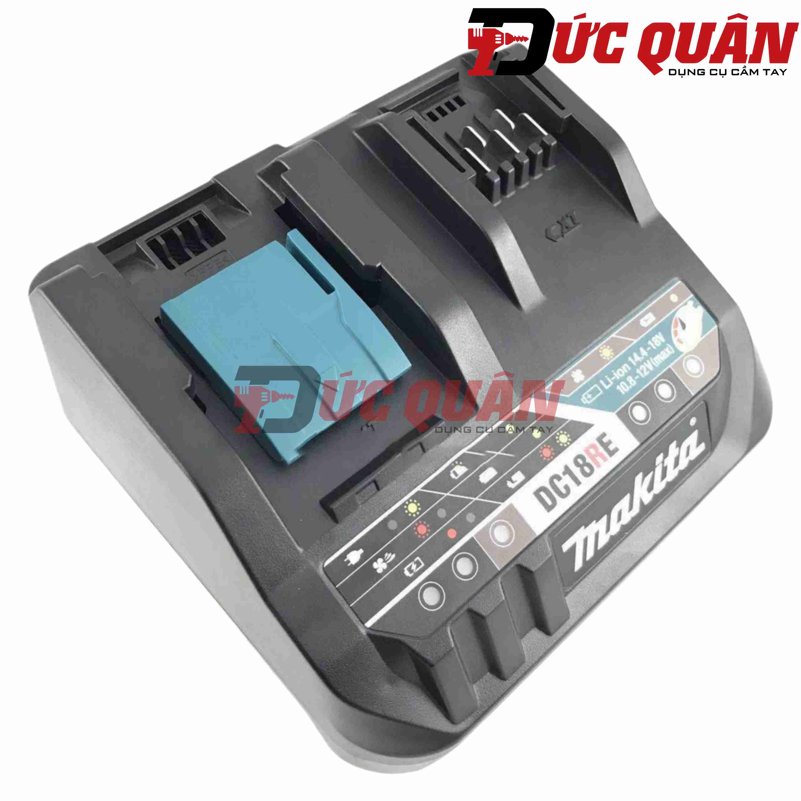 Bộ sạc nhanh DC18RE 18V/12Vmax Makita