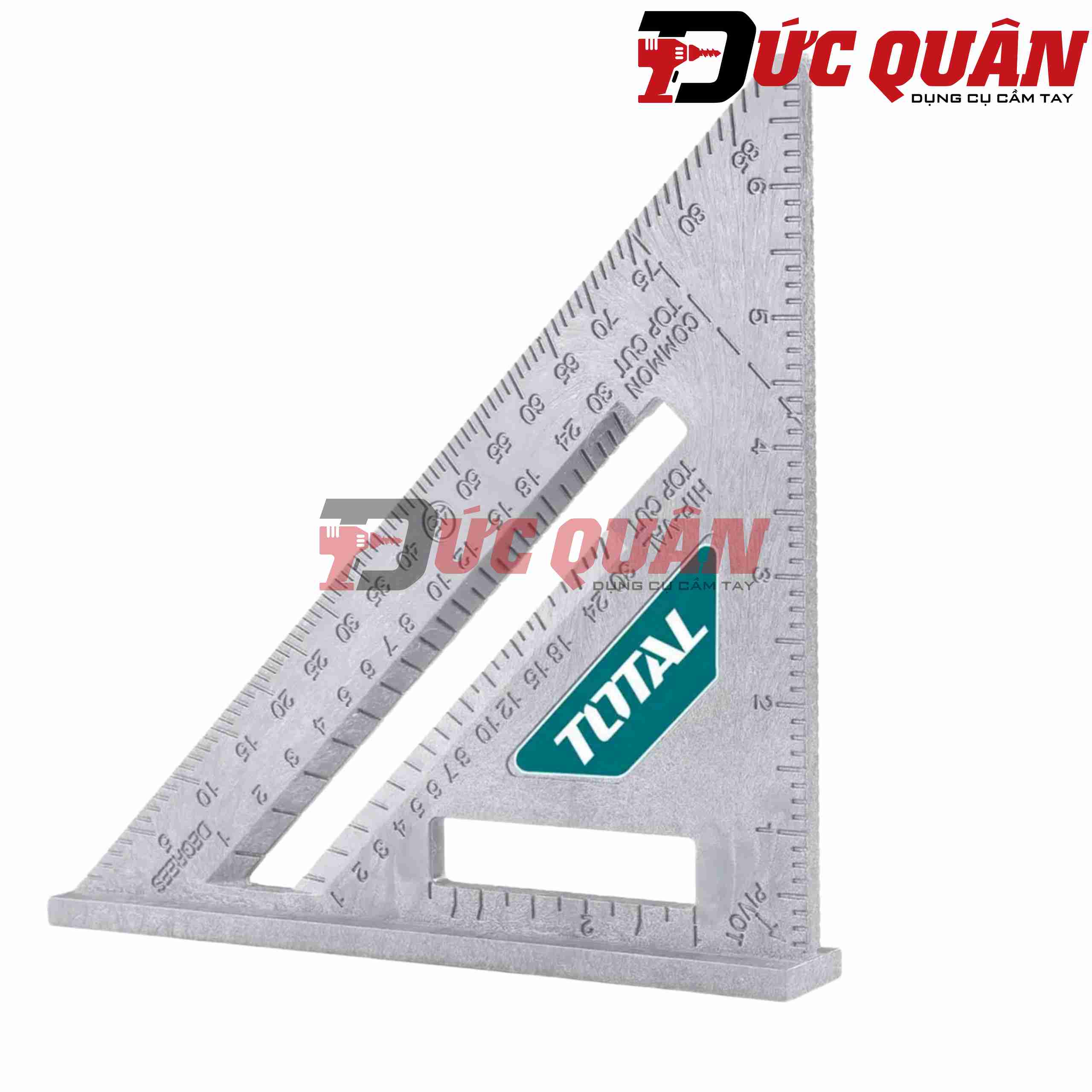 Thước ê ke tam giác ( 7in ) Total TMT61201