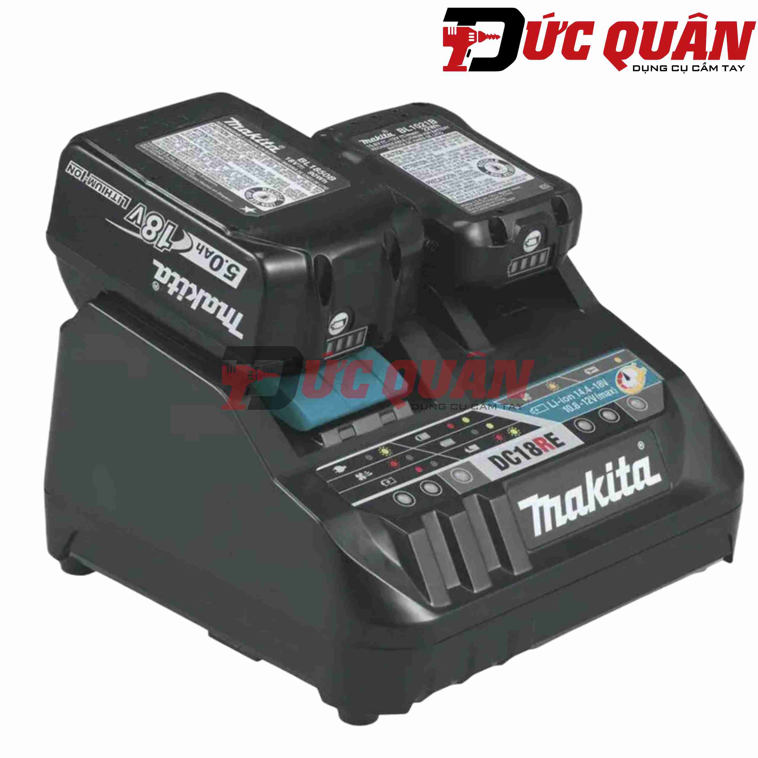 Bộ sạc nhanh DC18RE 18V/12Vmax Makita