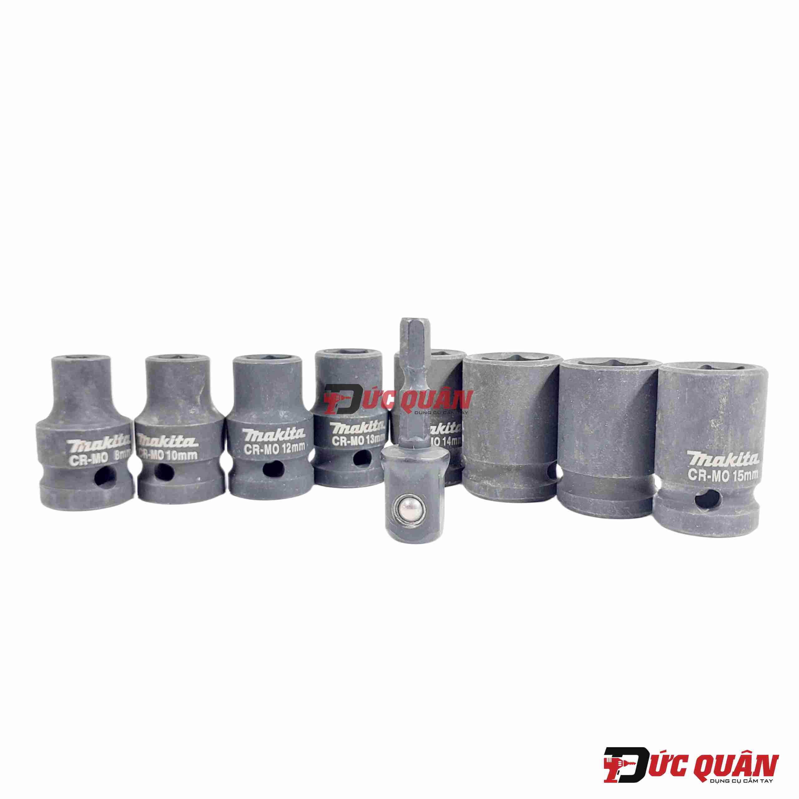 Bộ đầu tuýp siết bu lông ( 1/2 kèm đầu chuyển ) Makita B-55762