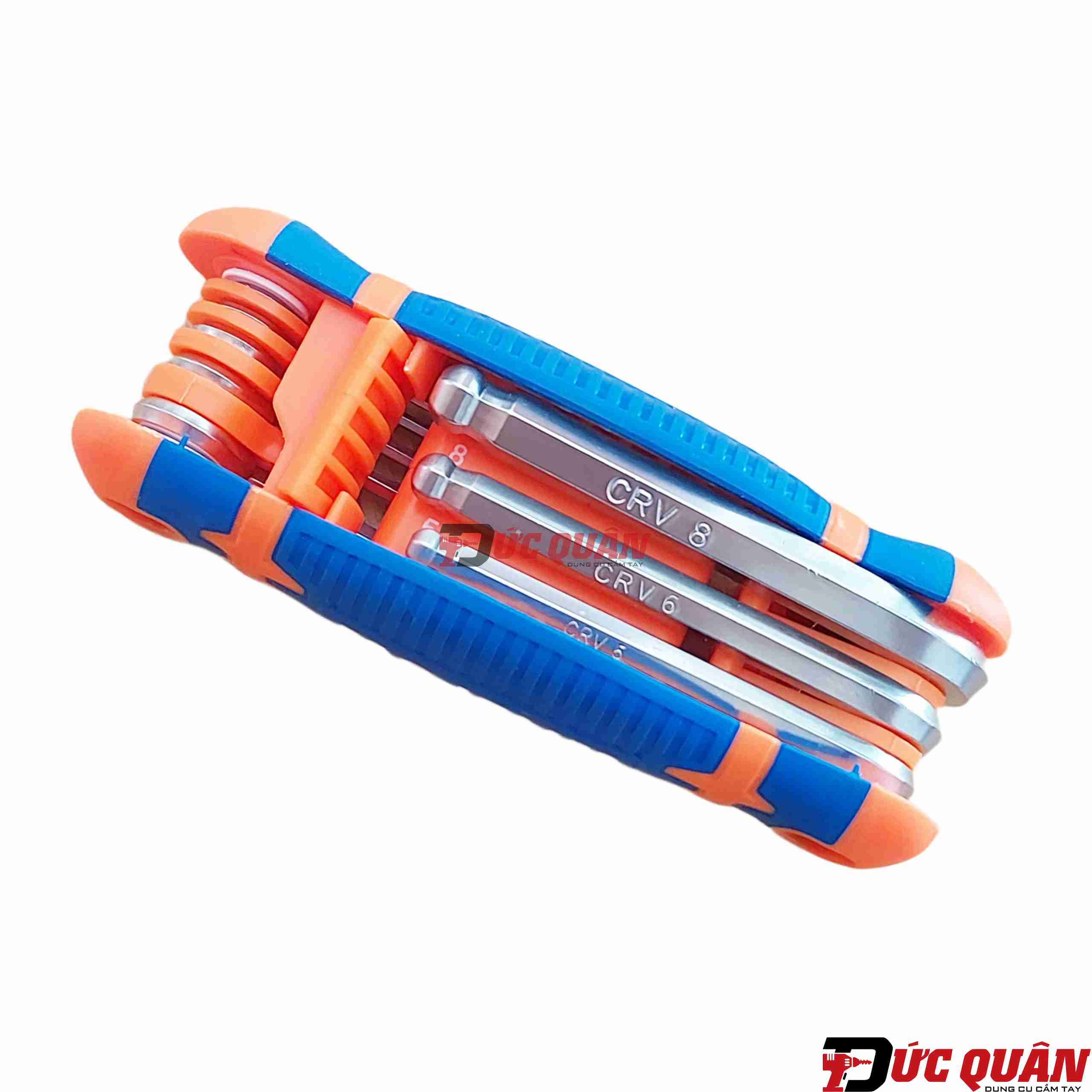 Bộ 8 đầu lục giác bi tròn ( 1.5 đến 8mm ) WADFOW