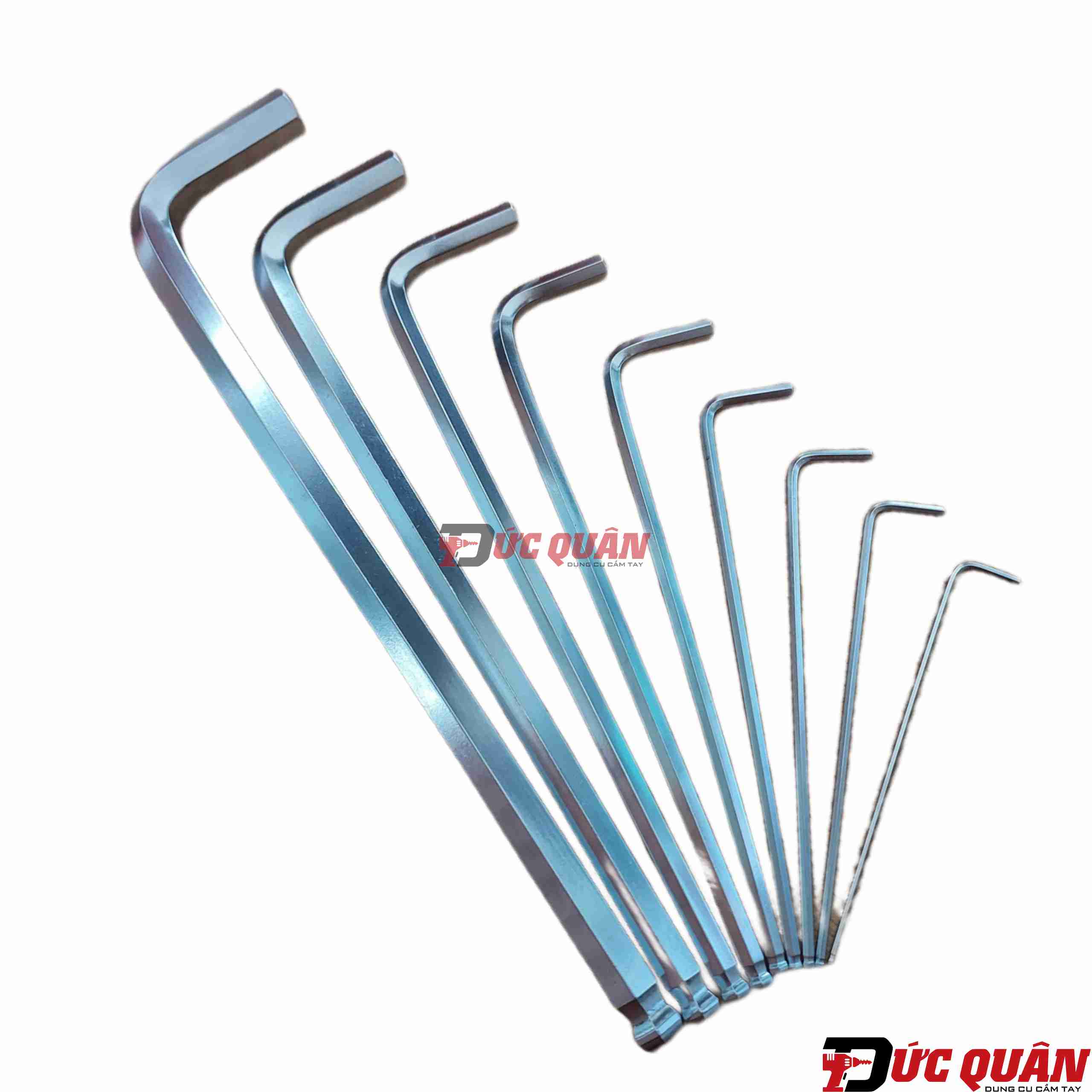 Bộ 9 đầu lục giác bi tròn dài ( 1.5-10mm ) WADFOW