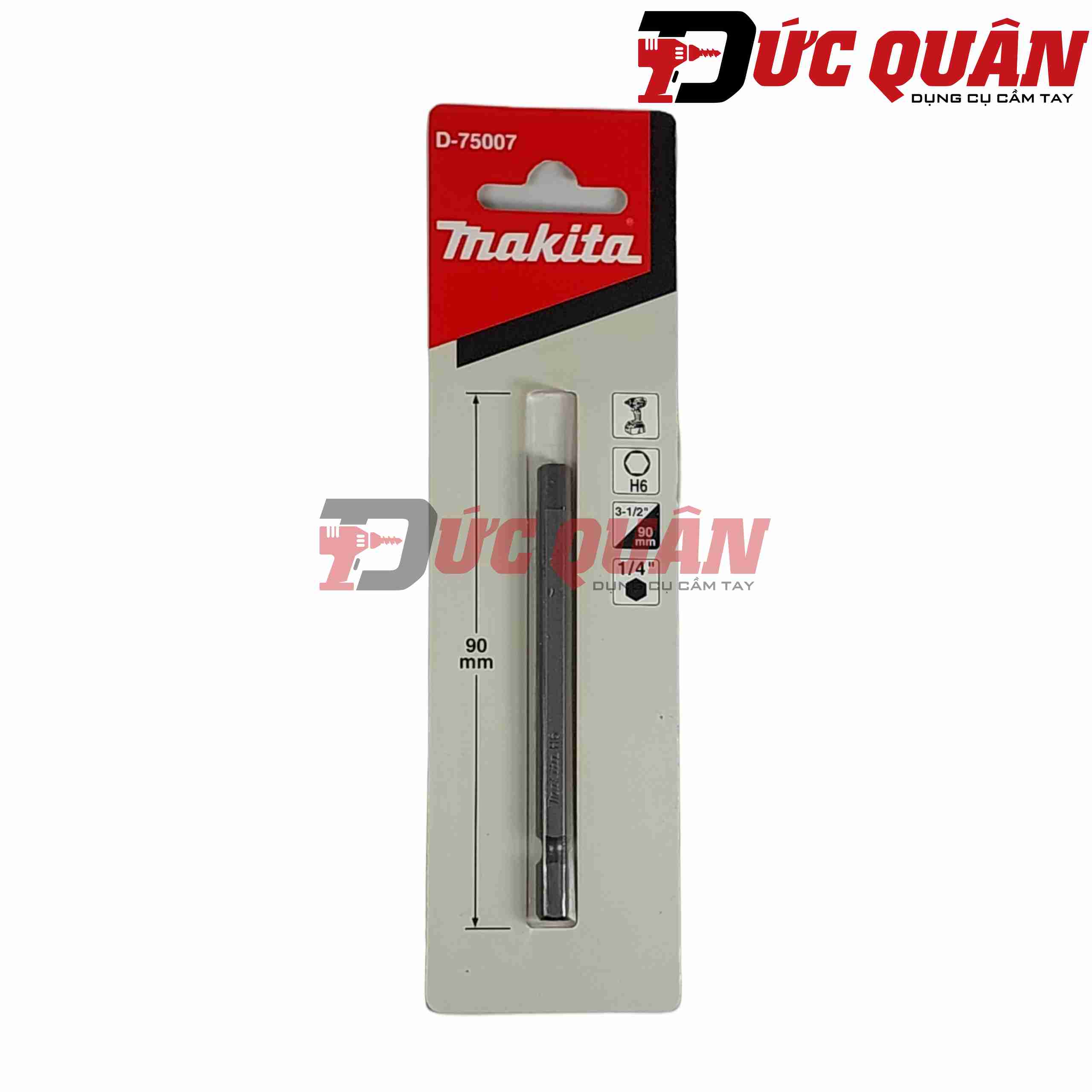Đầu lục giác ( H4, H5, H6 dài 90mm ) Makita