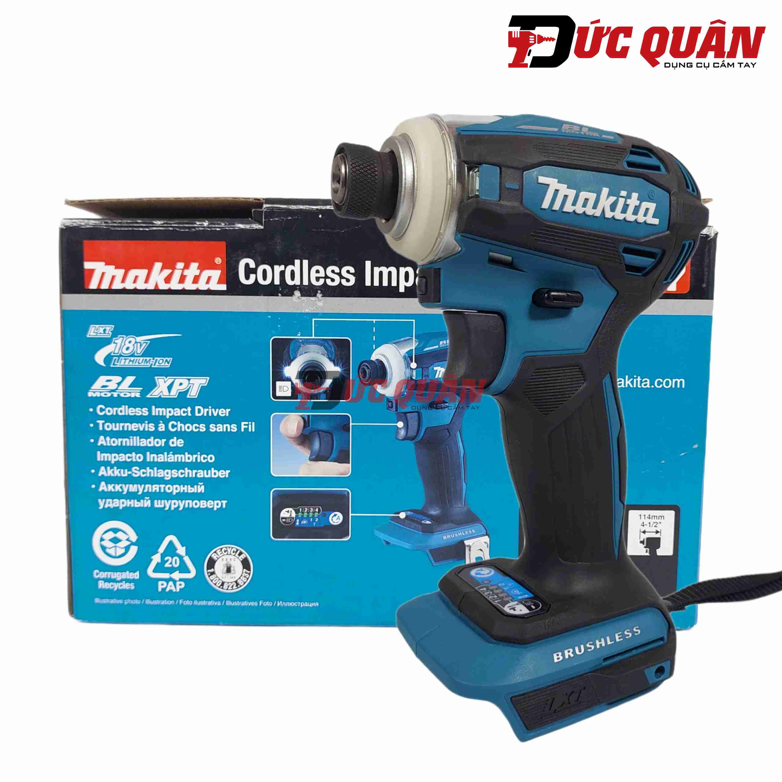 Máy bắn vít 18v Makita DTD172z ( thân máy )