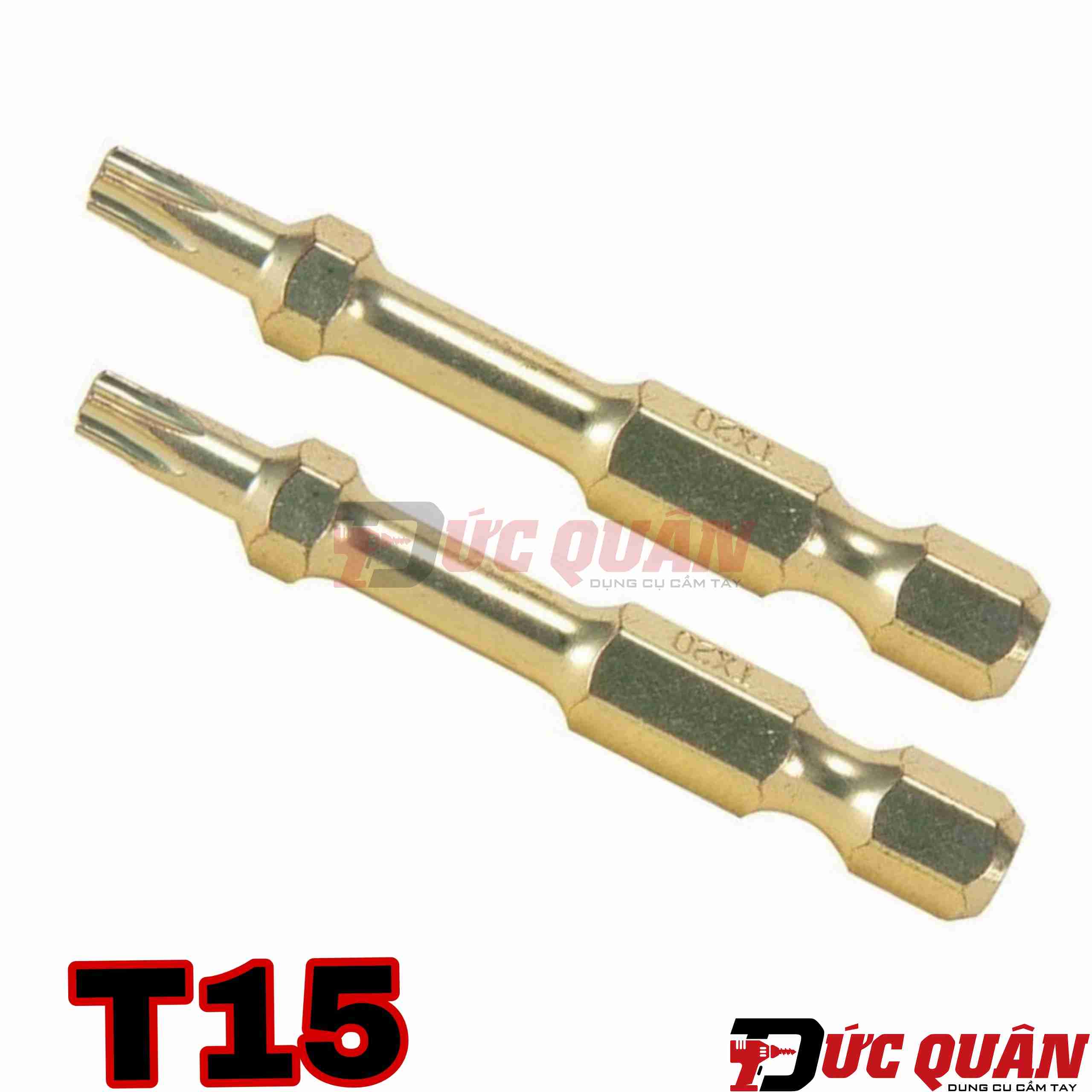 Bộ 2 mũi vít hoa thị Torsion Impact Gold Makita (không có lỗ)