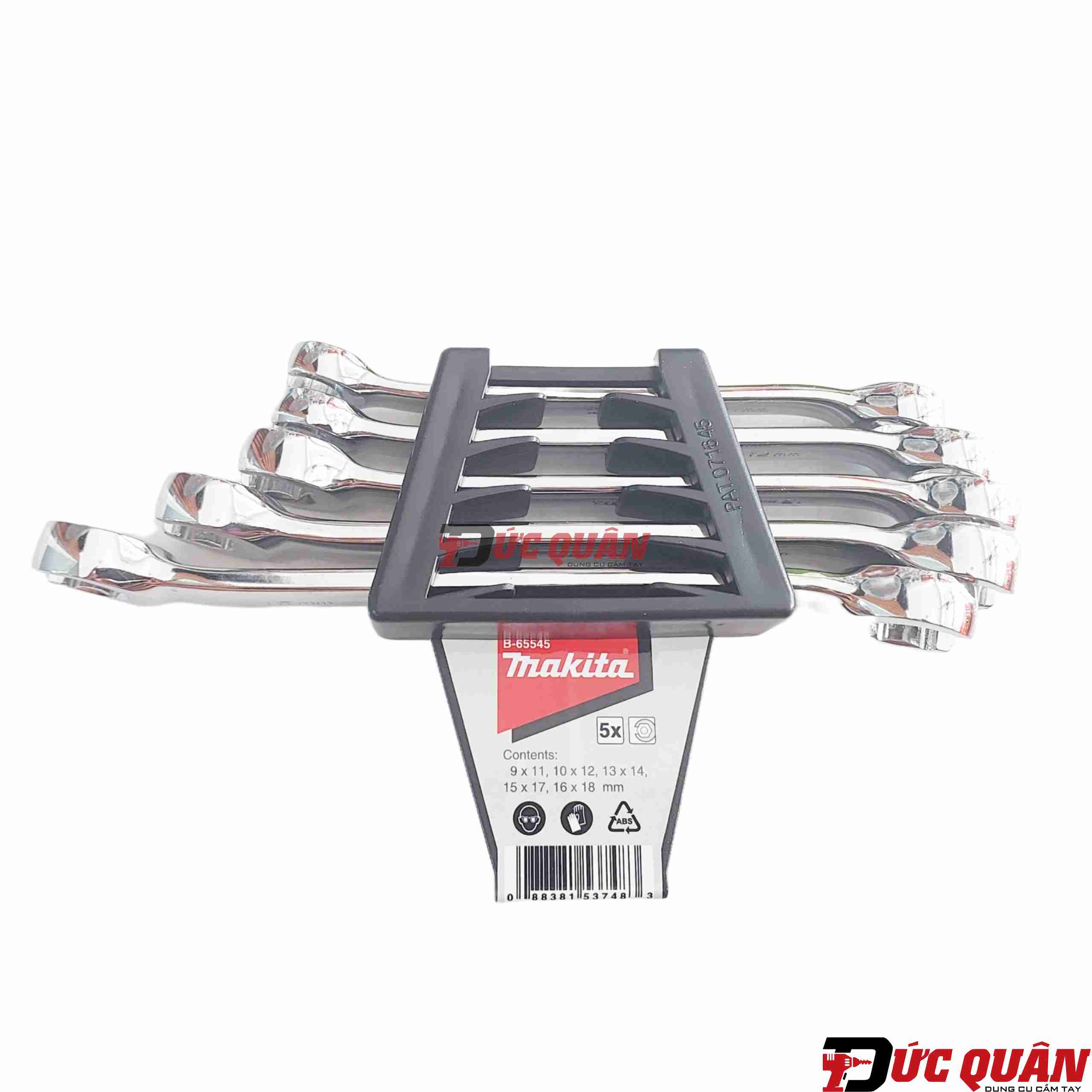 Bộ cờ lê mở ống dầu 5 chi tiết ( 9-18mm ) Makita B-65545