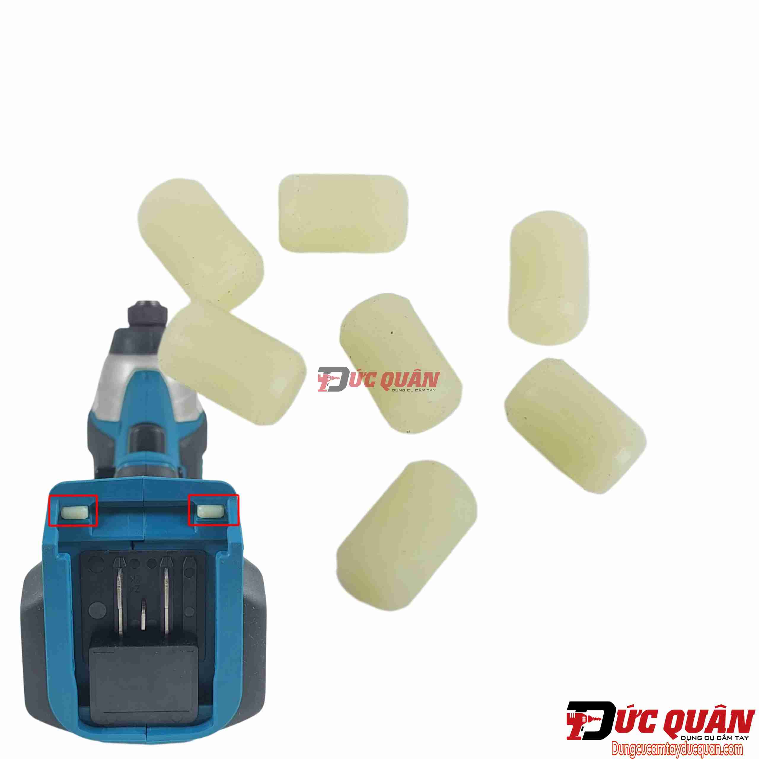 Nút cao su gài chân pin 12v Makita 263002-9 ( 1 Cái )