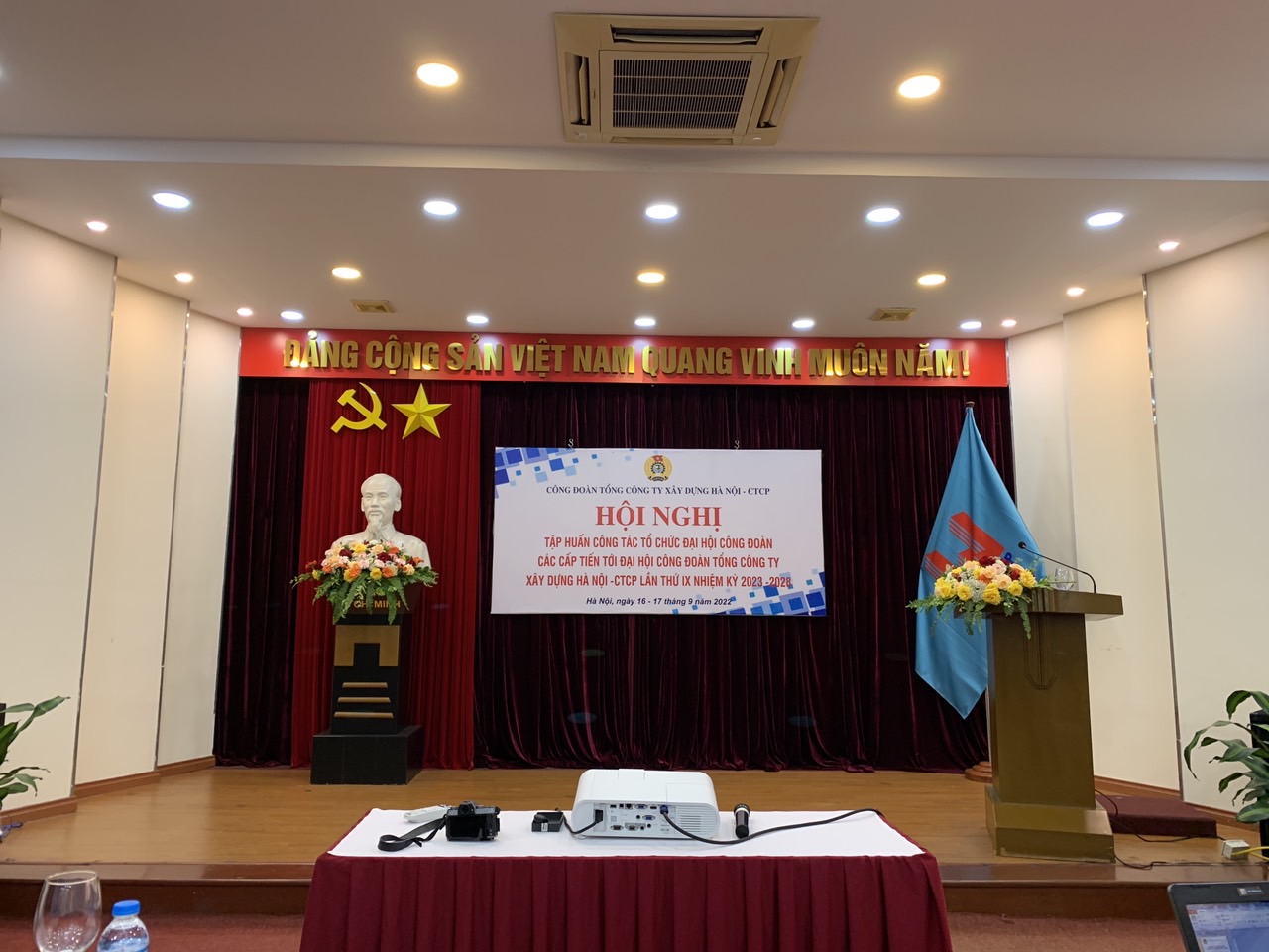 Công đoàn Công ty BADACO tham dự Hội nghị tập huấn công tác tổ chức Đại hội Công đoàn các cấp