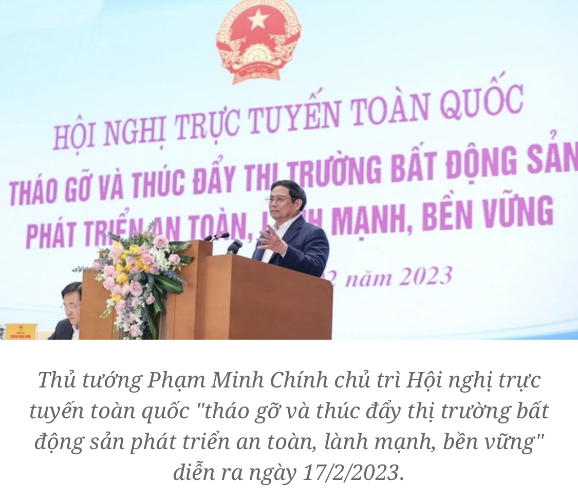 Thủ tướng chỉ đạo triển khai các giải pháp gỡ khó thị trường bất động sản