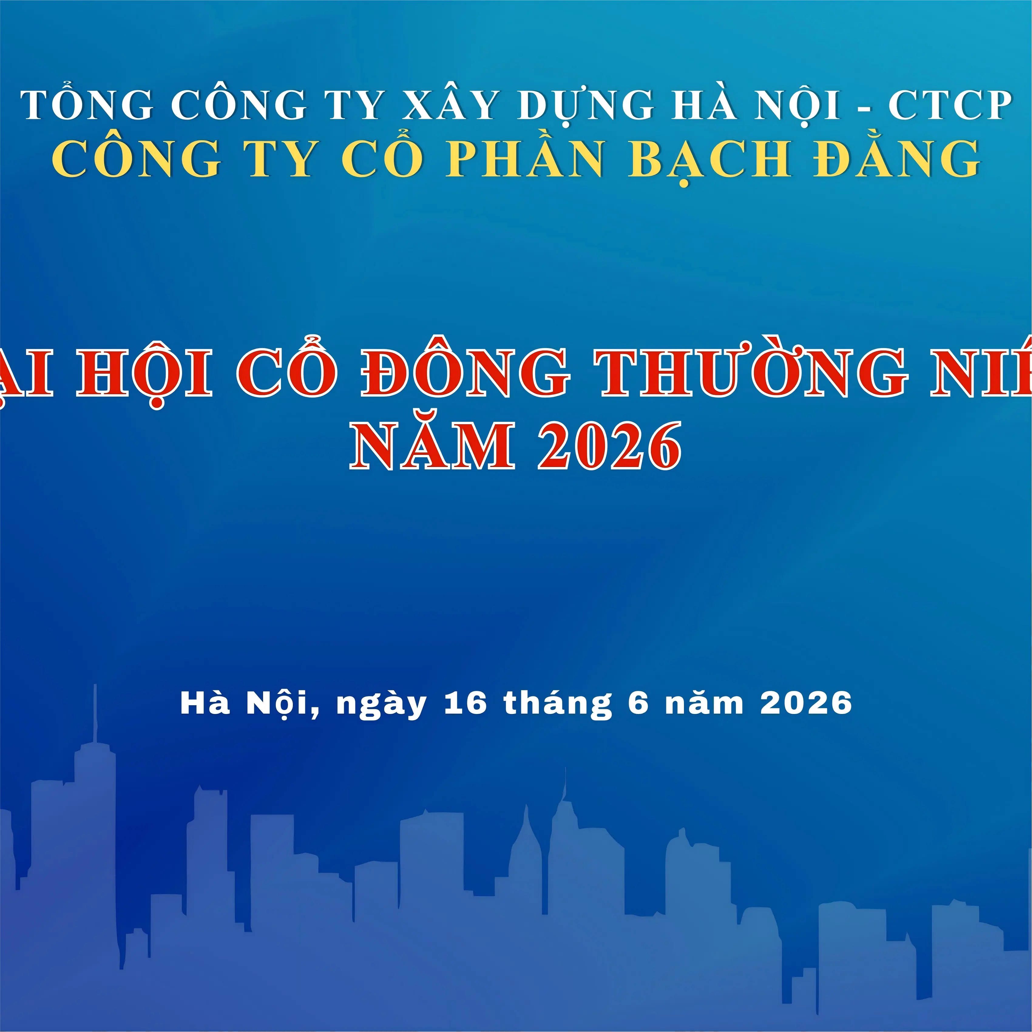 Đại hội đồng cổ đông thường niên năm 2026