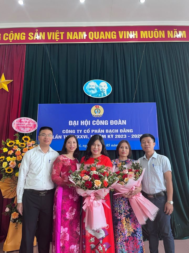 Đại hội Công đoàn Công ty CP Bạch Đằng nhiệm kỳ 2023-2028