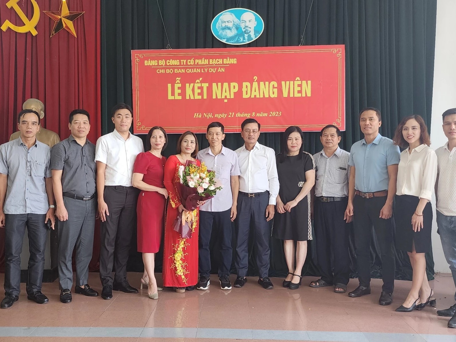 Lễ kết nạp Đảng viên mới