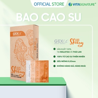Bao cao su G'EXlife Skinny (Hộp 12 cái)