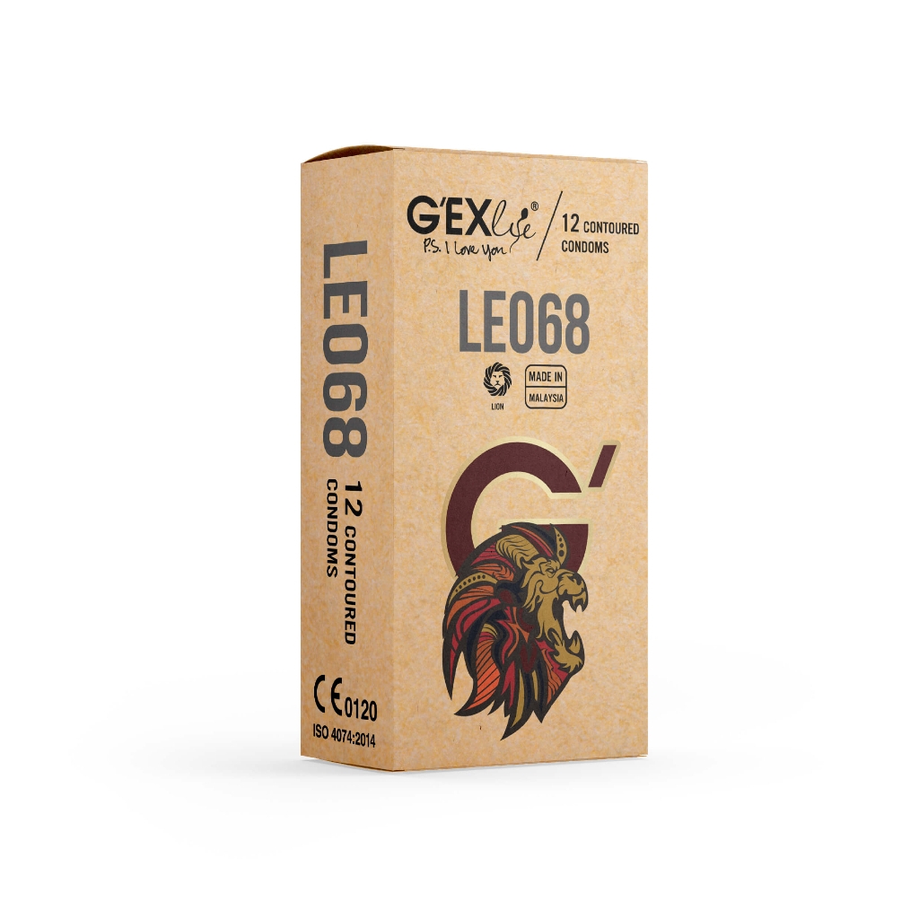 G'EXlife Leo68 Bao cao su (Hộp 12 cái)