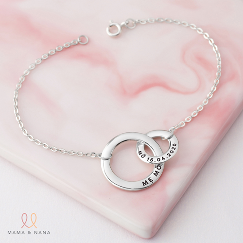 Vòng Tay Mẹ Và Con 2 Vòng Tròn Lồng Nhau Ý Nghĩa - A Mom's Heart