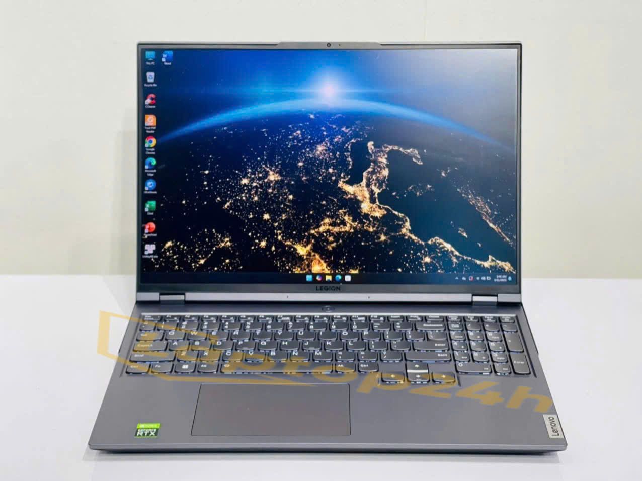 LENOVO LEGION 5 PRO 2022 ( Y9000P IAH7H ) ( I7-12700H | RAM 16G | SSD 512 | RTX 3060 | 16 inch 2K 165Hz ) ( LIKE NEW ) - Goc nghieng | Laptop24h