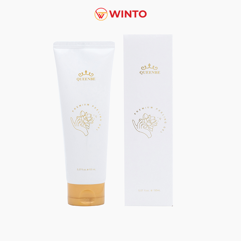 Tẩy da chết mặt Premium Peeling QueenBe dạng gel 150ml