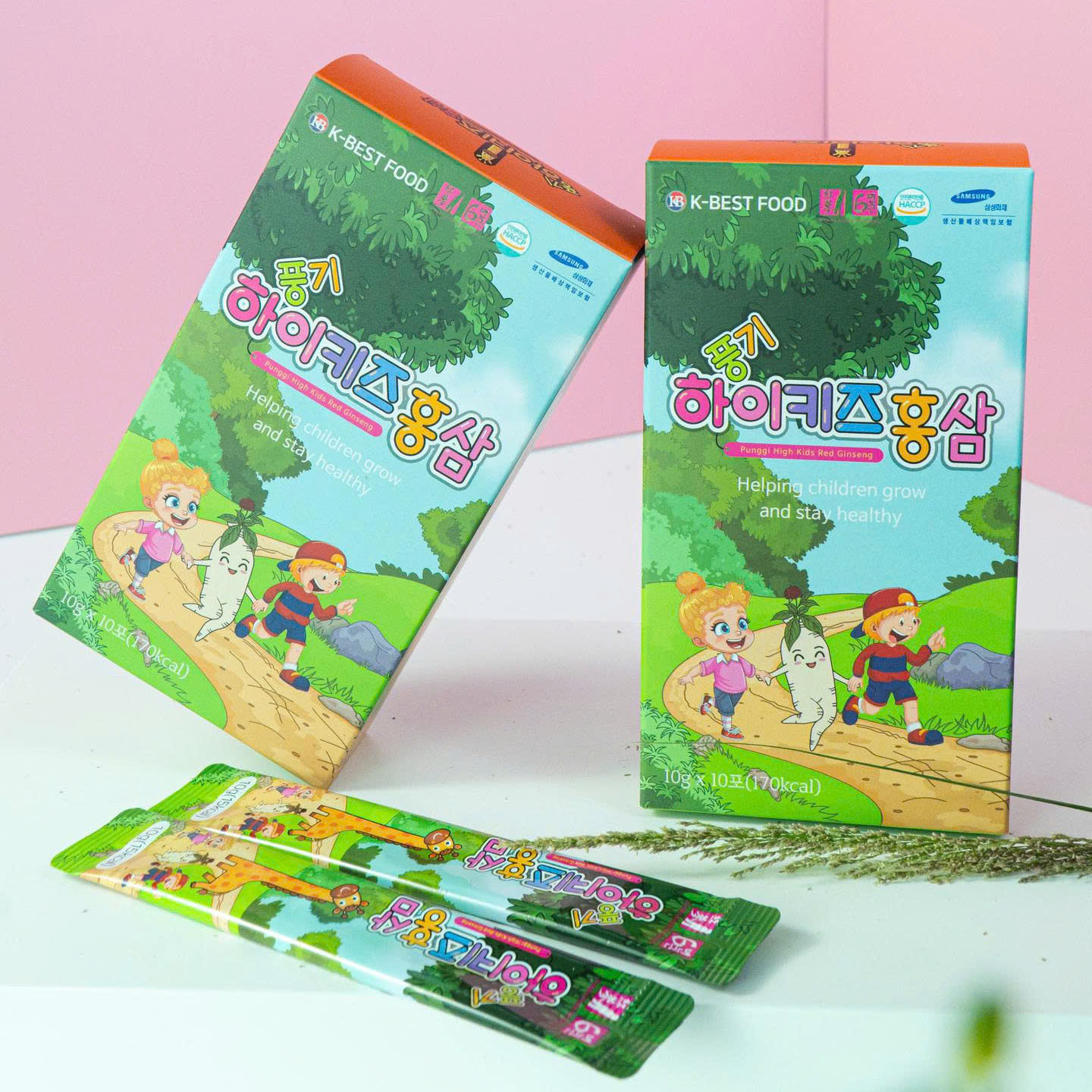 Nước hồng sâm trẻ em Punggi High Kids Red Ginseng