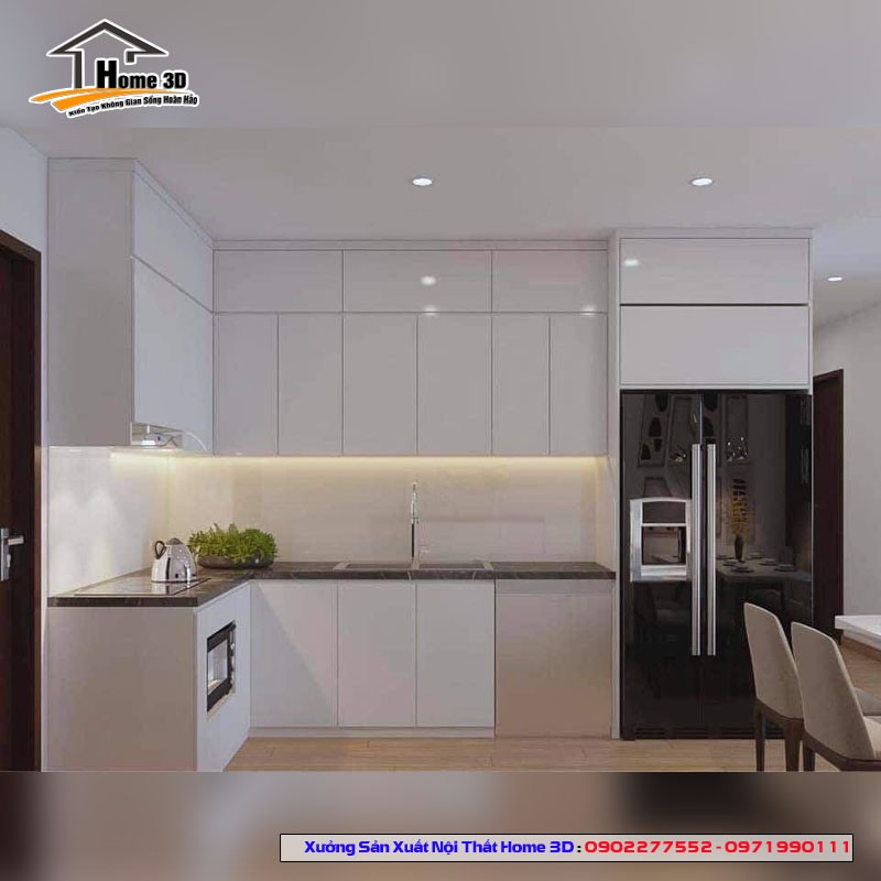 Bí Quyết Chọn Màu Sắc Tủ Bếp Hợp Phong Cách Nội Thất - Nội Thất Home 3D Chi Sẻ