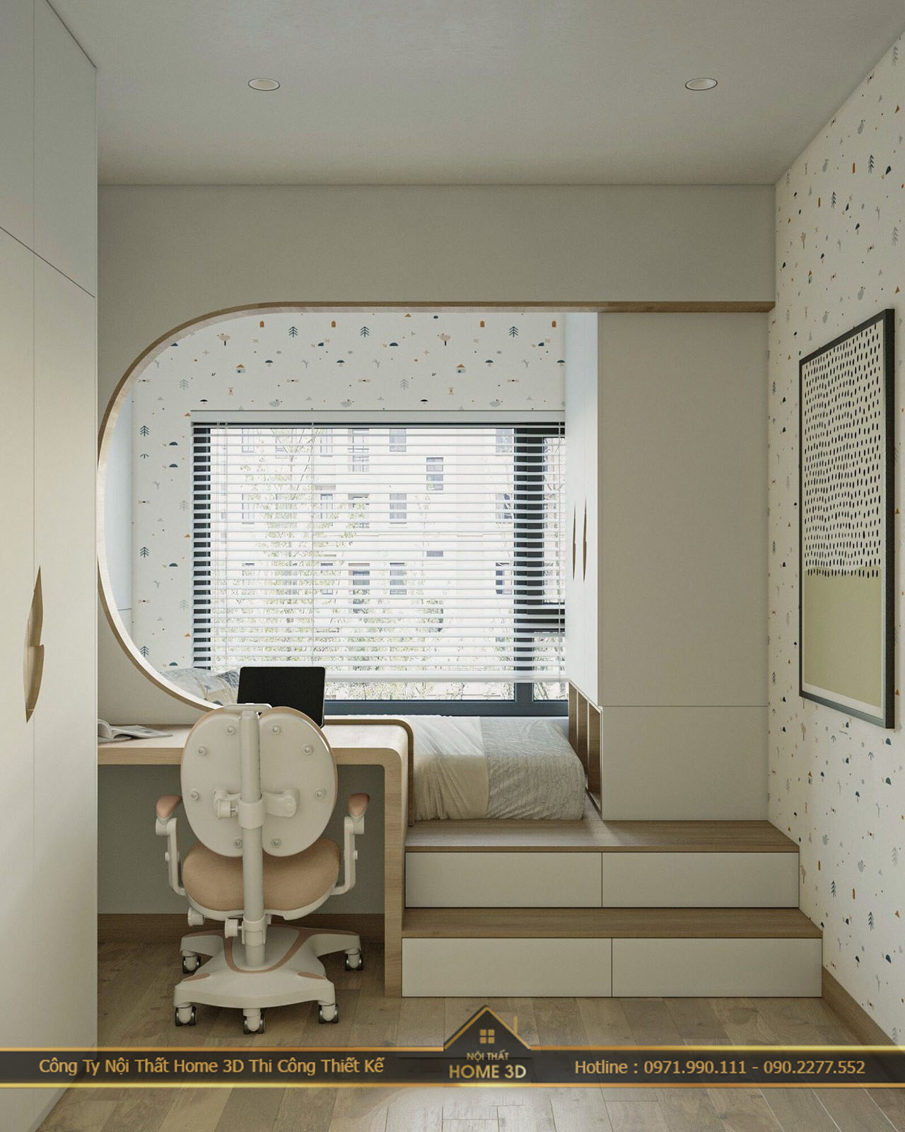 Ý Tưởng Thiết Kế Nội Thất Chung Cư Hoàng Thành Tower - Hai Bà Trưng - Hà Nội