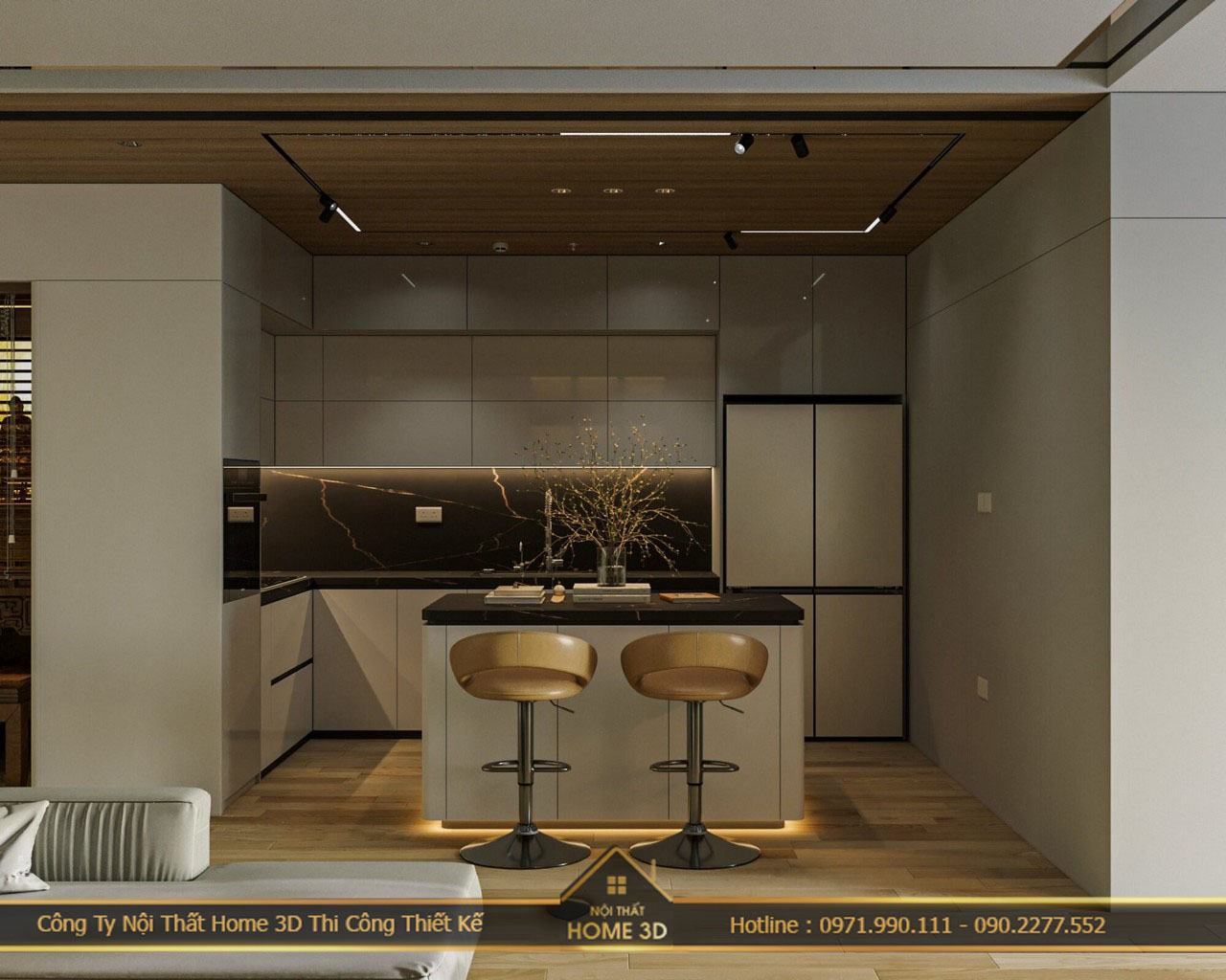 Thiết kế nội thất chung cư nhỏ với nhiều ánh sáng Home 3D?