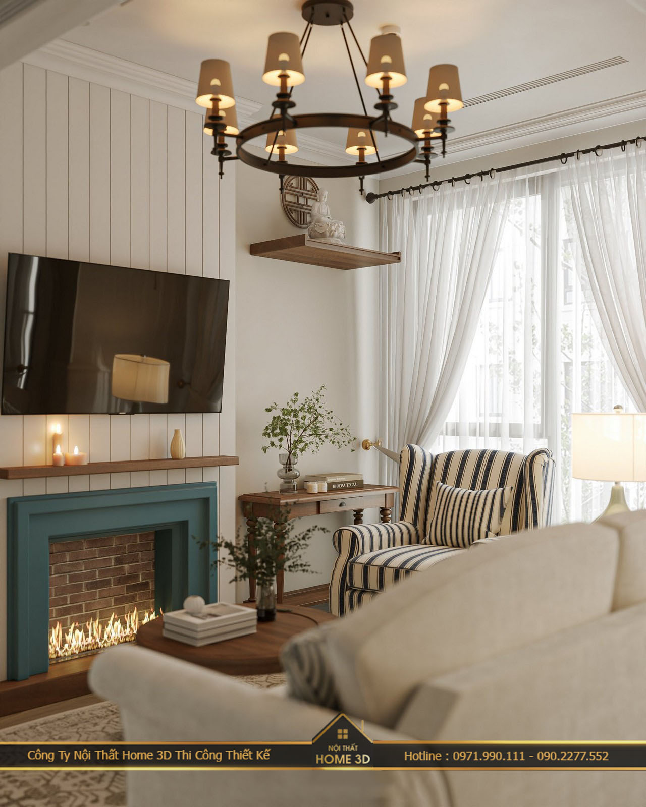 Thiết kế nội thất chung cư phù hợp với gia đình có con nhỏ Home 3D?