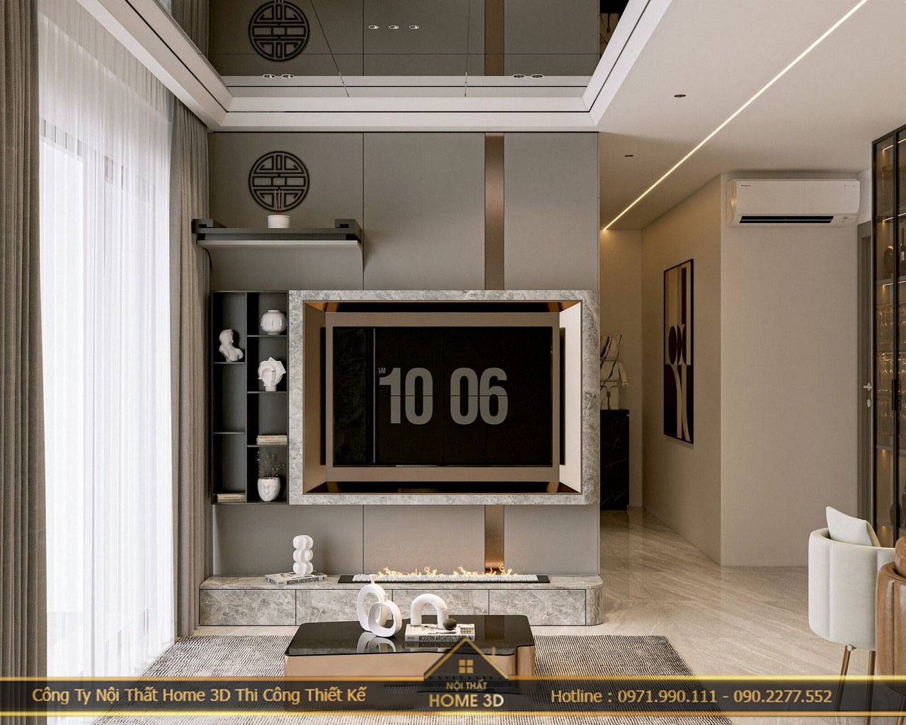 Chi phí thiết kế nội thất chung cư trọn gói Home 3D là bao nhiêu?