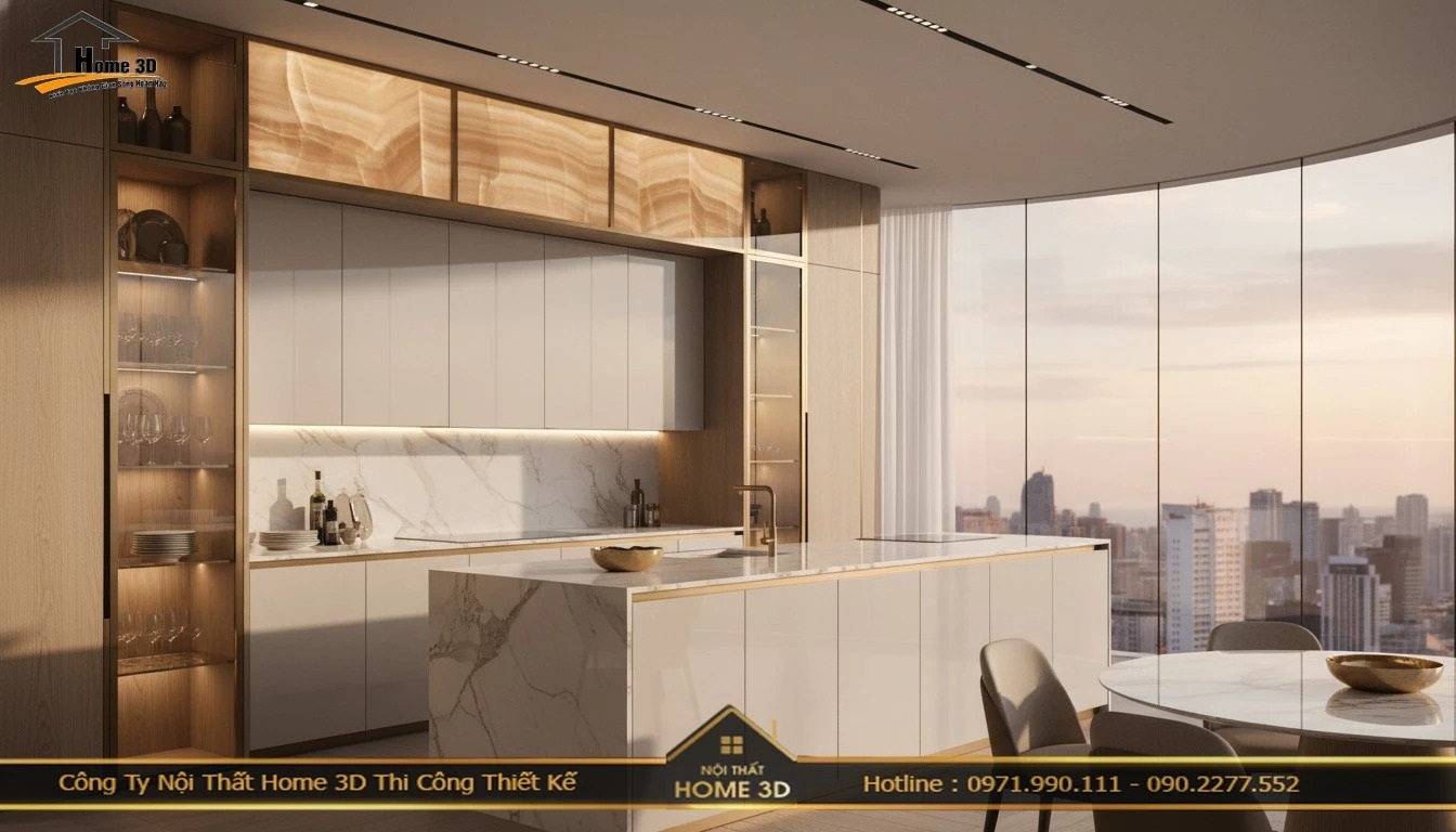 Báo giá thi công nội thất & cải tạo tủ bếp chống ẩm Five Star Garden