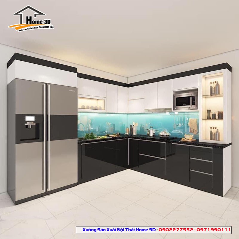 Có nên làm tủ bếp Acrylic thùng Inox cho khu vực chậu rửa không?