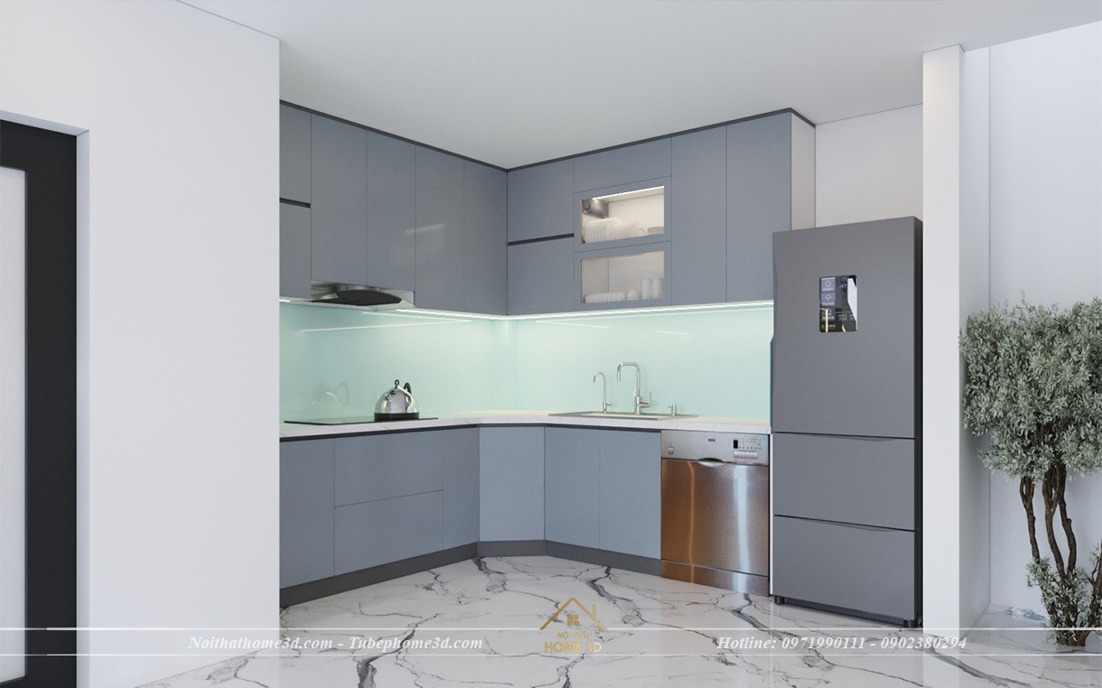 Thiết Kế Thi Công Nội Thất Trọn Gói - Tủ Bếp Nội Thất Home 3D