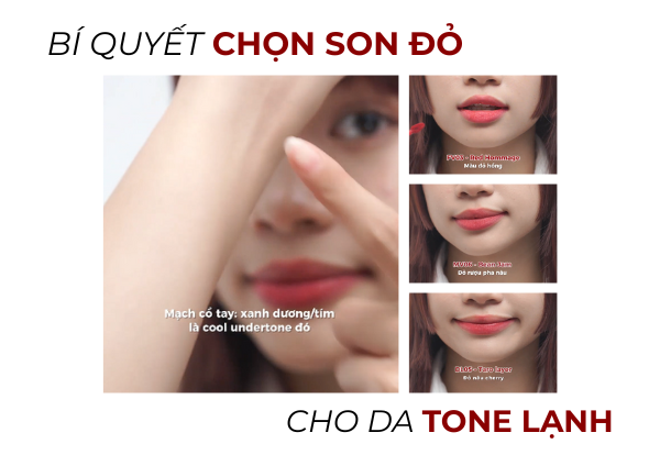 SẮC ĐỎ BLACK ROUGE NÀO DÀNH CHO NÀNG CÓ UNDERTONE LẠNH?