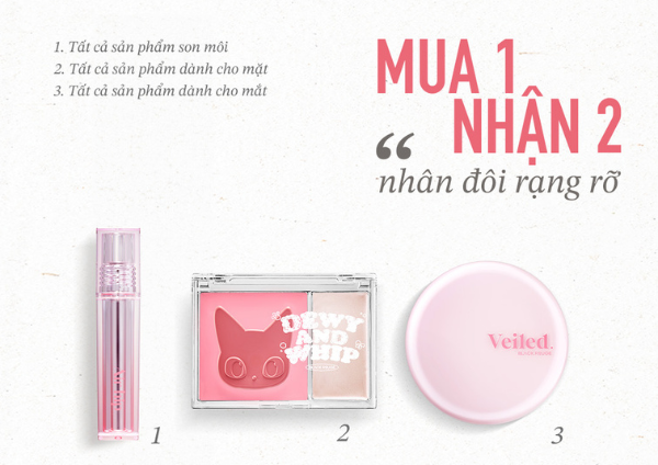 PHÁ ĐẢO WEBSITE & SHOWROOM BLACK ROUGE: CHƯƠNG TRÌNH MUA 1 TẶNG 1 LỚN NHẤT THÁNG