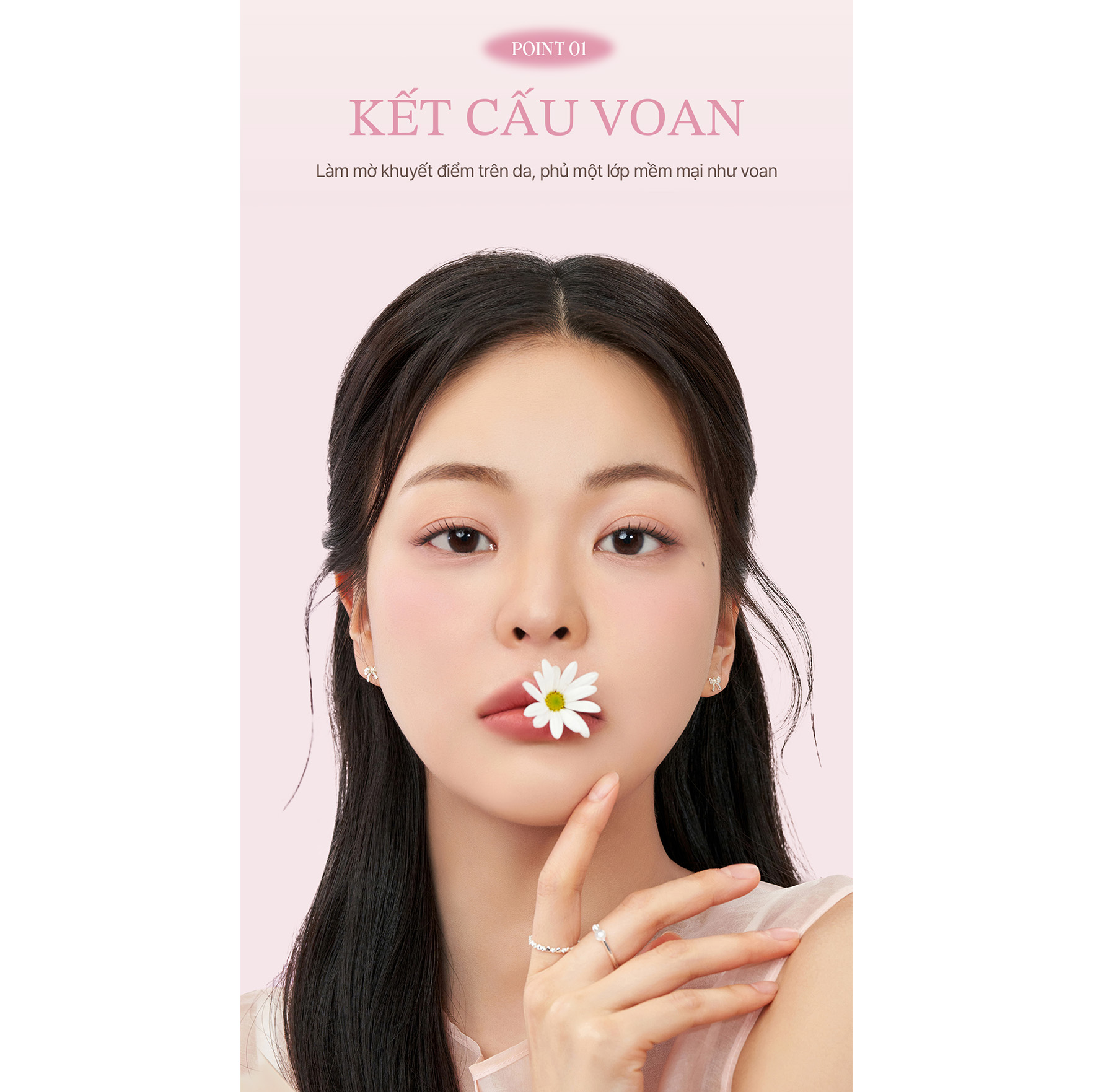 Phấn Nước Mịn Lì Lâu Trôi Black Rouge Thin Layer Veiled Cushion SPF50+/PA++++ 14g