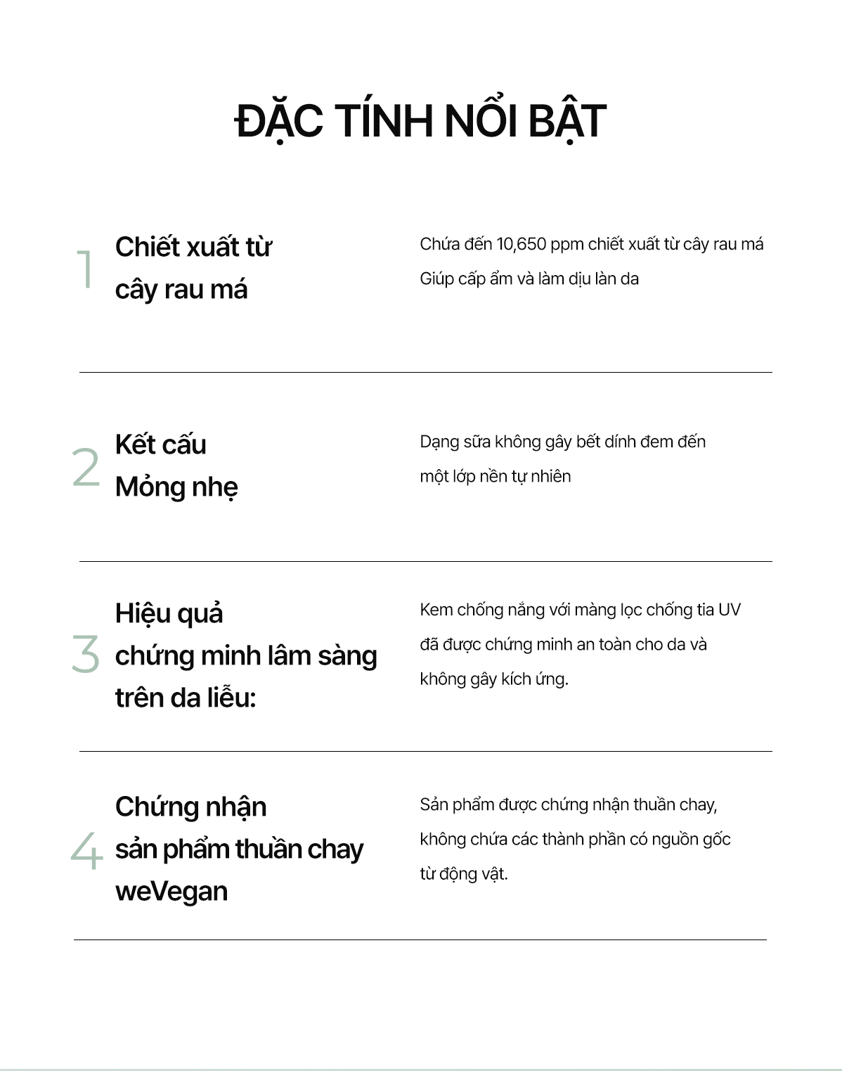 Tinh Chất Chống Nắng Black Rouge Cica Green Sun Serum Hàn Quốc SPF50+ 45ml