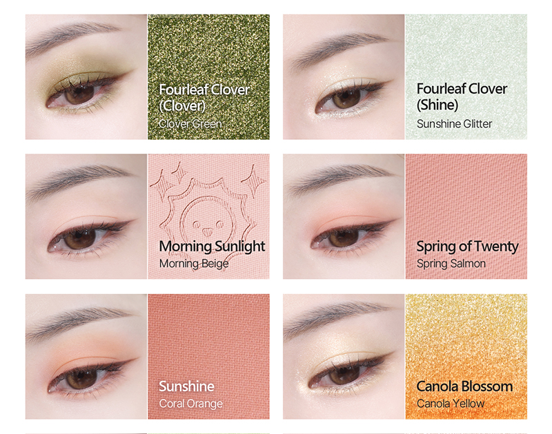 Bảng Phấn Mắt 9 Ô Màu Có Highlight Black Rouge Colordation Mood Palette - Weather Zip