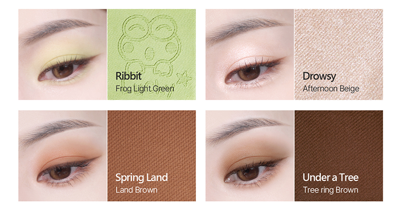 Bảng Phấn Mắt 9 Ô Màu Có Highlight Black Rouge Colordation Mood Palette - Weather Zip