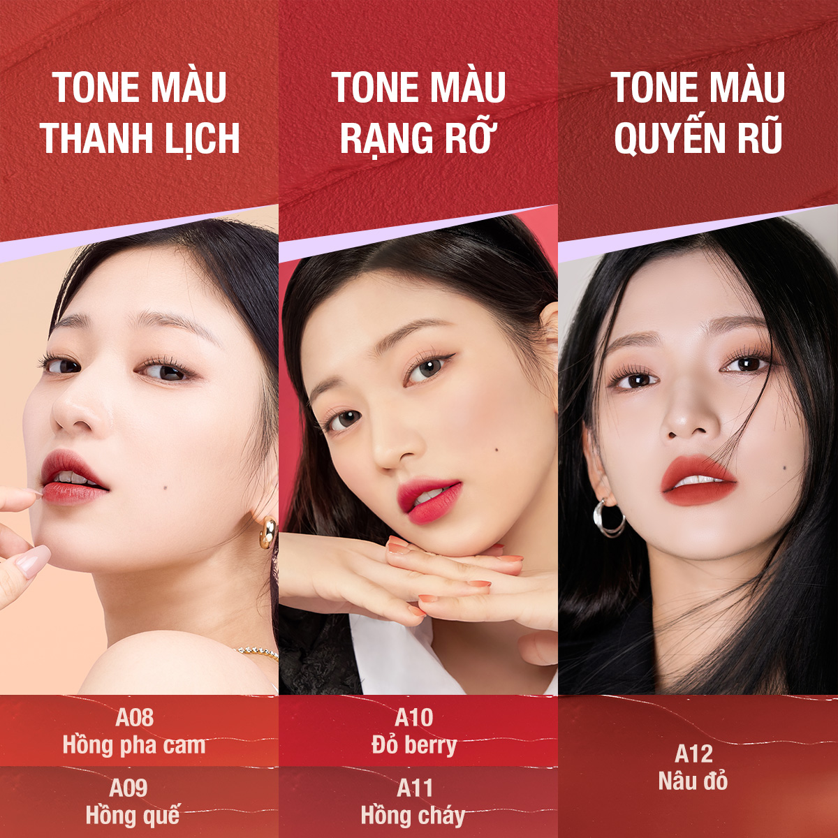 Son Kem Black Rouge Airfit Velvet Tint Ver 2 Mood Filter