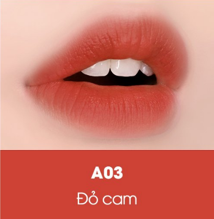 Son kem Black Rouge Airfit Velvet Tint Ver 1 THE RED