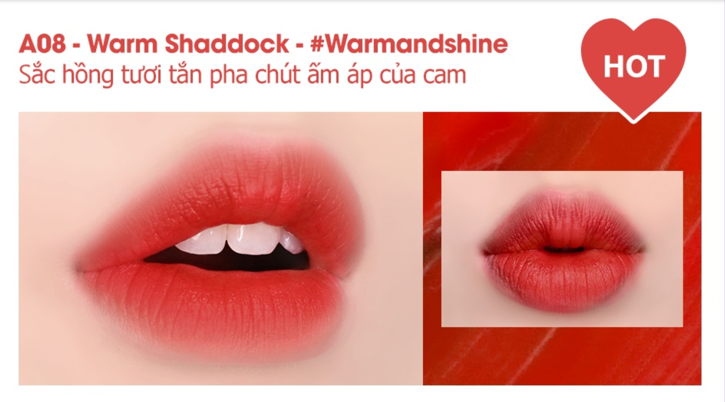 Son Kem Black Rouge Airfit Velvet Tint Ver 2 Mood Filter | Black Rouge Vietnam