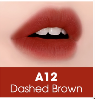 Son Kem Lì Black Rouge A12 - Đỏ Nâu Gạch Trầm Airfit Velvet Tint 4.5g