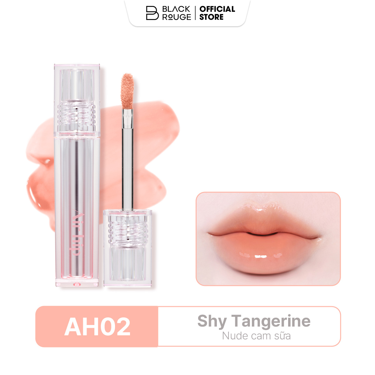[MỚI] Son Tint Black Rouge Air Hip Glow Tint - 4.2g