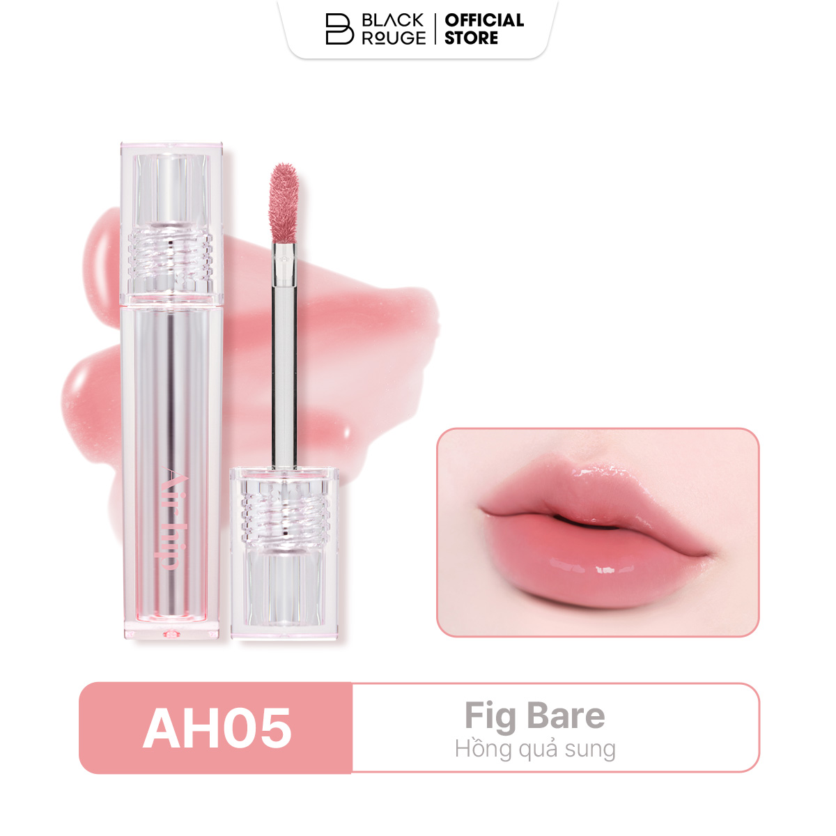 [MỚI] Son Tint Black Rouge Air Hip Glow Tint - 4.2g