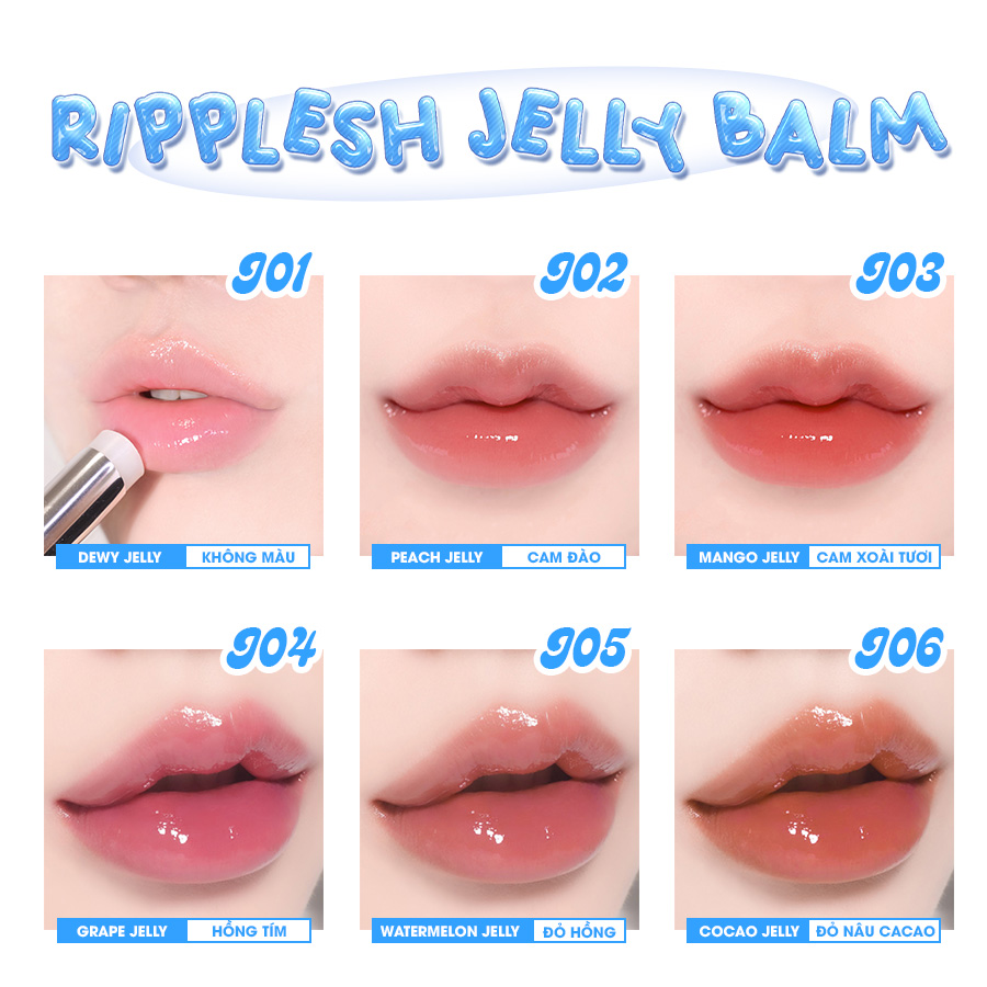 Son dưỡng thuần chay Black Rouge Ripplesh Jelly Balm