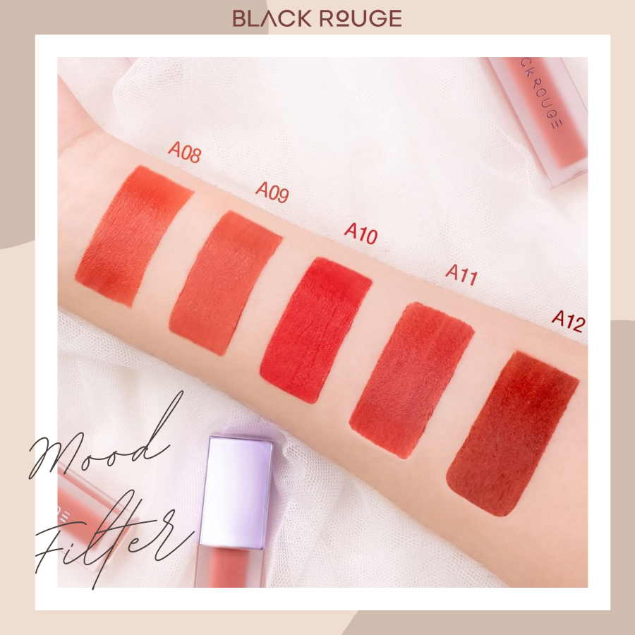 Son Kem Black Rouge Airfit Velvet Tint Ver 2 Mood Filter