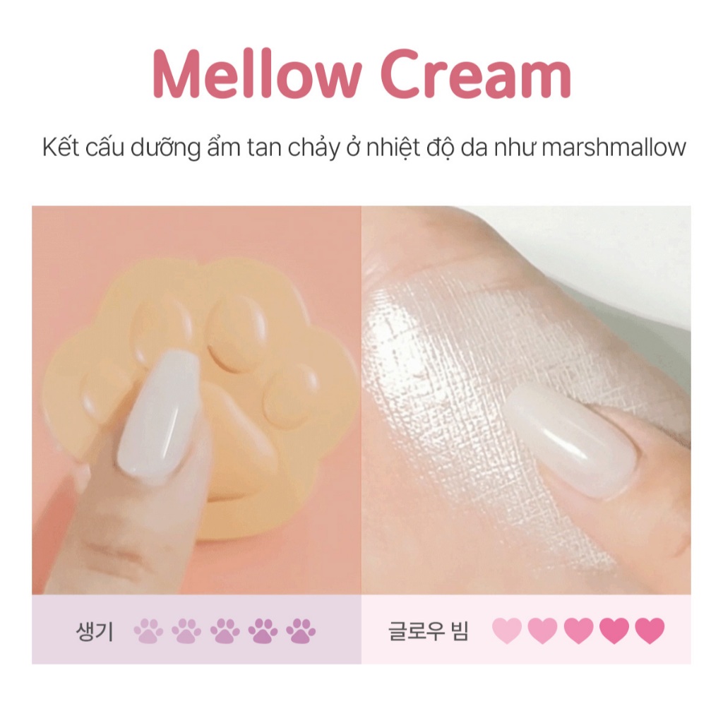 Má Hồng Kem Kèm Highlight Black Rouge Dewy Whip Cheek And Beam 75.1g