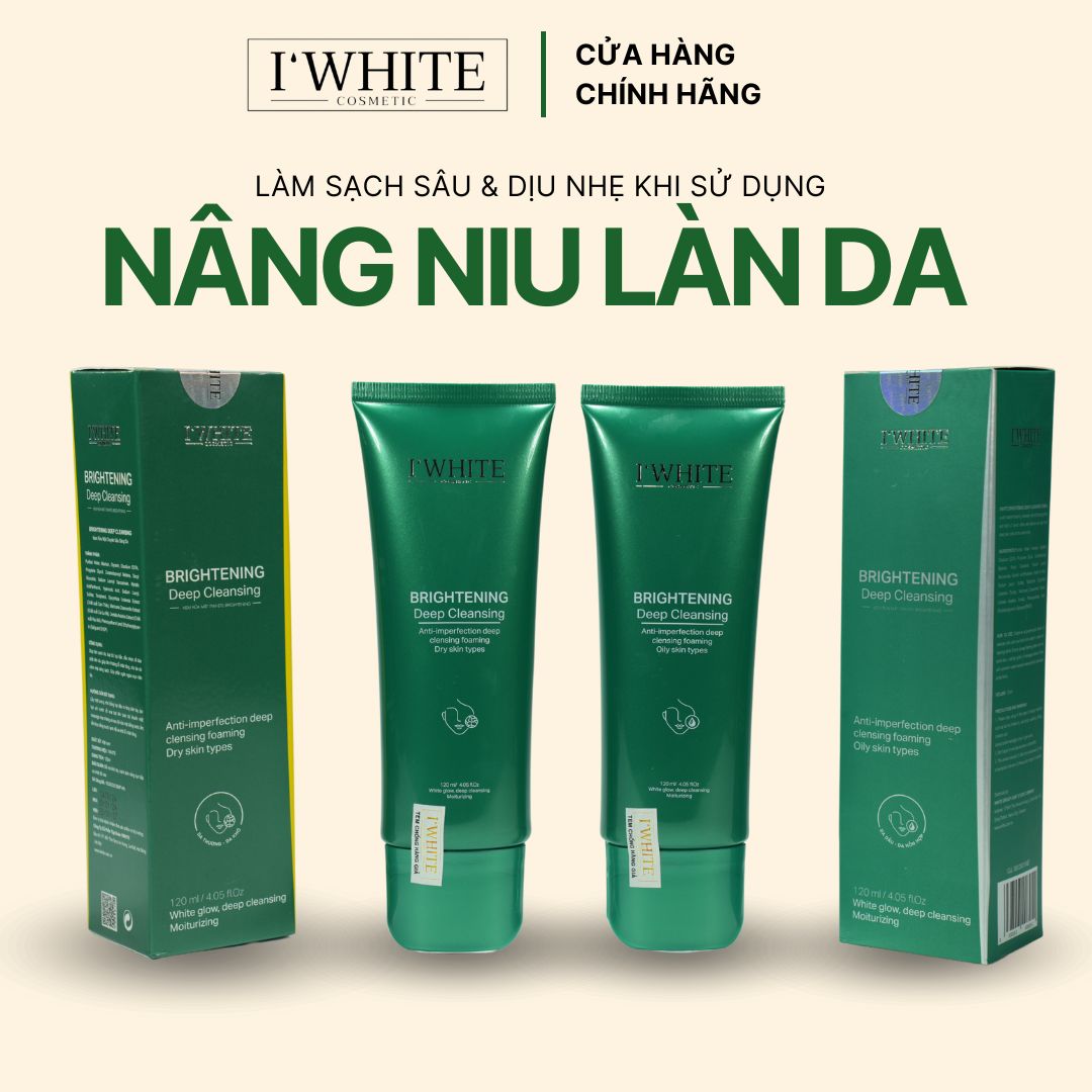 Kem rửa mặt I'White IW- 4002 (Dành cho da thường và da khô)