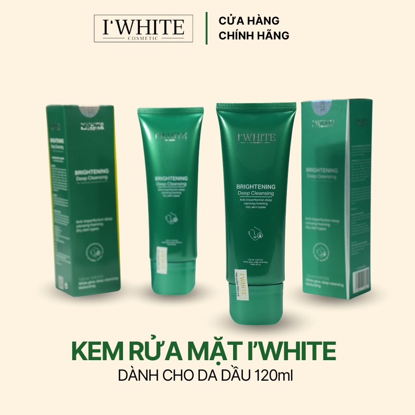 Kem rửa mặt I'White IW- 4001 (Dành cho da hỗn hợp và da dầu)