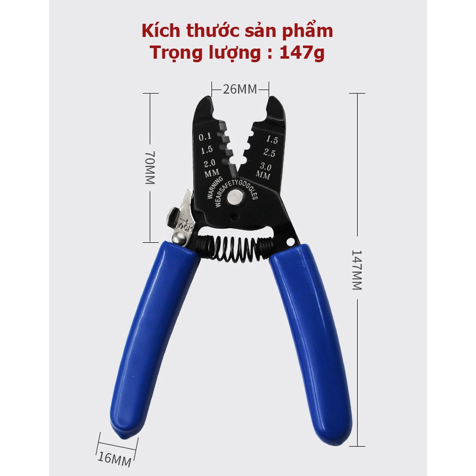 Kìm cắt cáp đồng tủ lạnh CT-1107, kéo cắt ống đồng không bị bóp méo