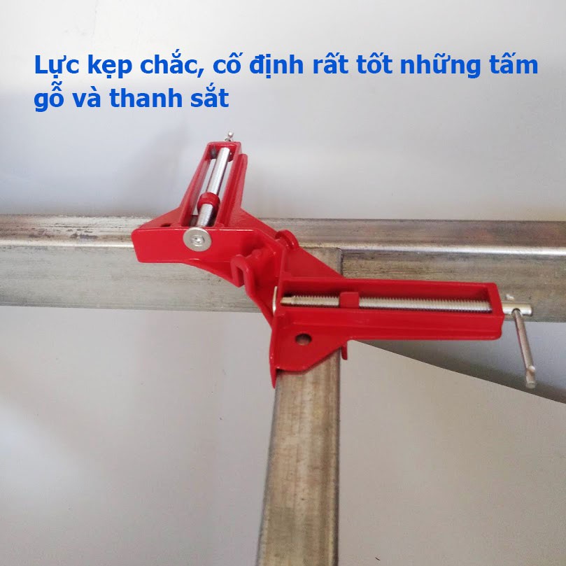 Ê tô kẹp ke góc vuông - Kẹp bản rộng tối đa 7.5cm