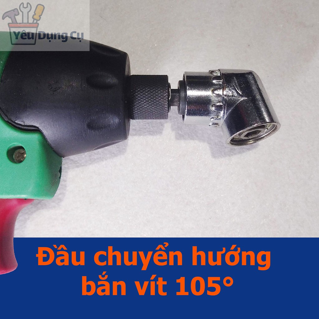 Đầu chuyển hướng bắt vít chân lục giác dùng cho máy khoan bắn vít